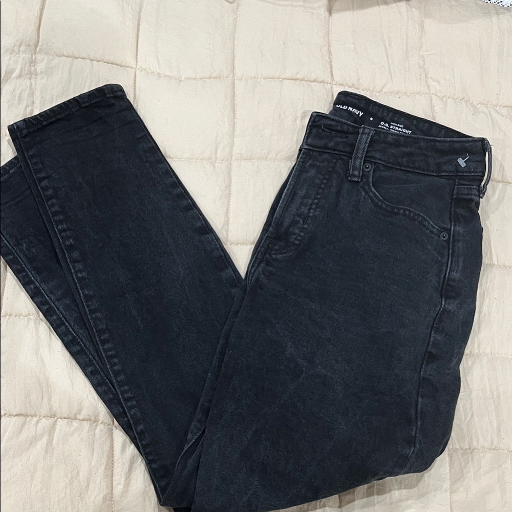 Old Navy Women's High Rise Jeans - Black